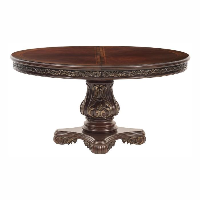 Deryn Park Round Dining Table in Dark Cherry 2243-76 image