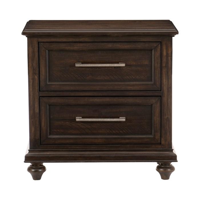 Cardona Nightstand in Driftwood Charcoal 1689-4