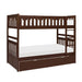 B2013DC-1T - (4) Twin/Twin Bunk Bed with Storage Boxes - Dimensional Outlet Furniture (Oakland, CA)