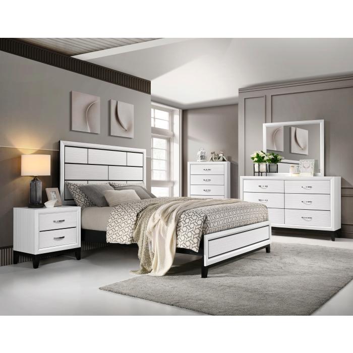 1645WH-4-Bedroom Night Stand - Dimensional Outlet Furniture (Oakland, CA)