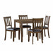 5839CH-5P - 5-Piece Pack Dinette Set - Dimensional Outlet Furniture (Oakland, CA)
