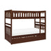 B2013DC-1R - (4) Twin/Twin Bunk Bed with Twin Trundle - Dimensional Outlet Furniture (Oakland, CA)