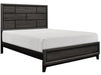 Davi Queen Panel Bed in Gray 1645-1 - Dimensional Outlet Furniture (Oakland, CA)