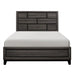 Davi Queen Panel Bed in Gray 1645-1 - Dimensional Outlet Furniture (Oakland, CA)