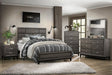 Davi Queen Panel Bed in Gray 1645-1 - Dimensional Outlet Furniture (Oakland, CA)