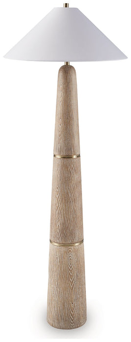 Gasparleigh Floor Lamp - Dimensional Outlet Furniture (Oakland, CA)