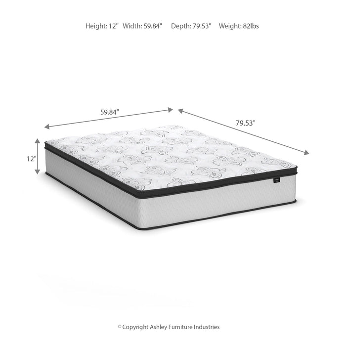 Chime 12 Inch Hybrid Mattress in a Box - Dimensional Outlet Furniture (Oakland, CA)