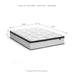 Chime 12 Inch Hybrid Mattress in a Box - Dimensional Outlet Furniture (Oakland, CA)