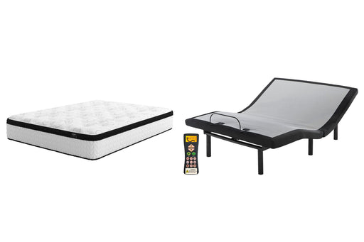 Chime 12 Inch California King Hybrid Mattress Package - Dimensional Outlet Furniture (Oakland, CA)