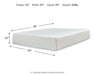 Chime 12 Inch Memory Foam Mattress in a Box - Dimensional Outlet Furniture (Oakland, CA)