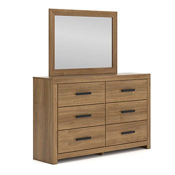Broachmyn Dresser and Mirror - Dimensional Outlet Furniture (Oakland, CA)