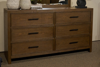 Dacylyn Dresser and Mirror - Dimensional Outlet Furniture (Oakland, CA)