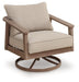 Harmony Headlands Outdoor Swivel Lounge with Cushion - Dimensional Outlet Furniture (Oakland, CA)