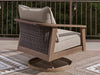 Harmony Headlands Outdoor Swivel Lounge with Cushion - Dimensional Outlet Furniture (Oakland, CA)