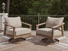 Harmony Headlands Outdoor Swivel Lounge with Cushion - Dimensional Outlet Furniture (Oakland, CA)