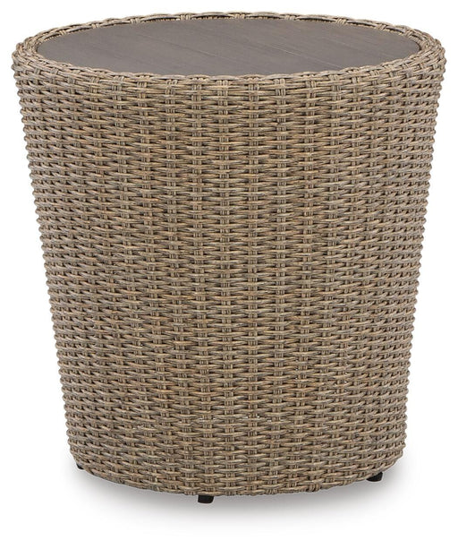 Danson Outdoor End Table - Dimensional Outlet Furniture (Oakland, CA)