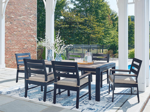 East Beach Outdoor Dining Set - Dimensional Outlet Furniture (Oakland, CA)