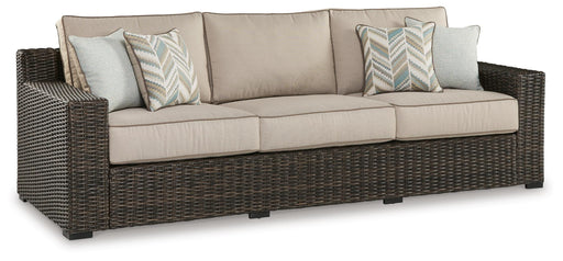 Coastline Bay Outdoor Sofa with Cushion - Dimensional Outlet Furniture (Oakland, CA)