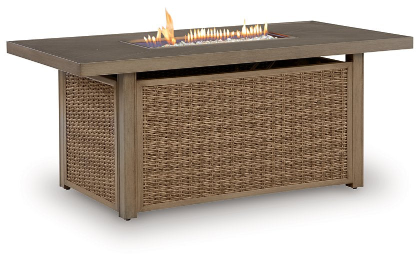 Laguna Heights Outdoor Fire Pit Table - Dimensional Outlet Furniture (Oakland, CA)