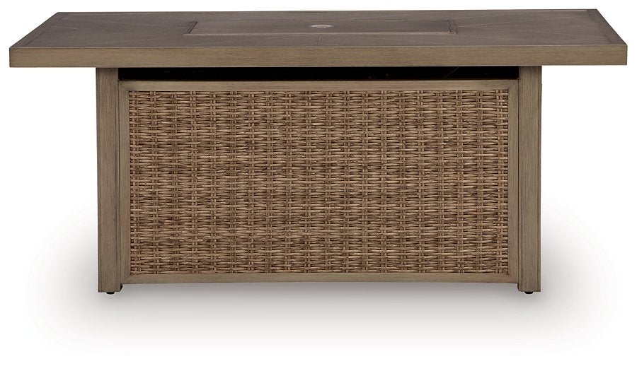 Laguna Heights Outdoor Fire Pit Table - Dimensional Outlet Furniture (Oakland, CA)