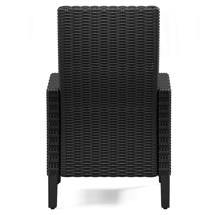 Beachcroft Outdoor Arm Chair with Cushion (Set of 2) - Dimensional Outlet Furniture (Oakland, CA)