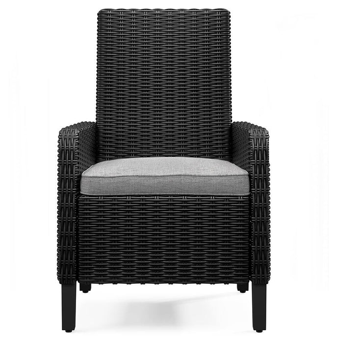 Beachcroft Outdoor Arm Chair with Cushion (Set of 2) - Dimensional Outlet Furniture (Oakland, CA)