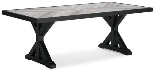 Beachcroft Outdoor Dining Table - Dimensional Outlet Furniture (Oakland, CA)