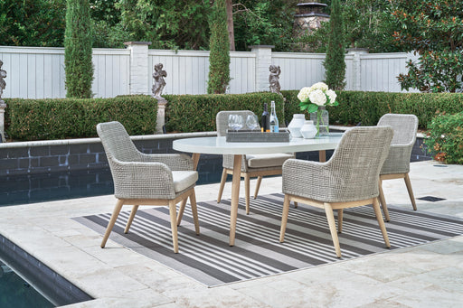 Seton Creek Outdoor Dining Package - Dimensional Outlet Furniture (Oakland, CA)