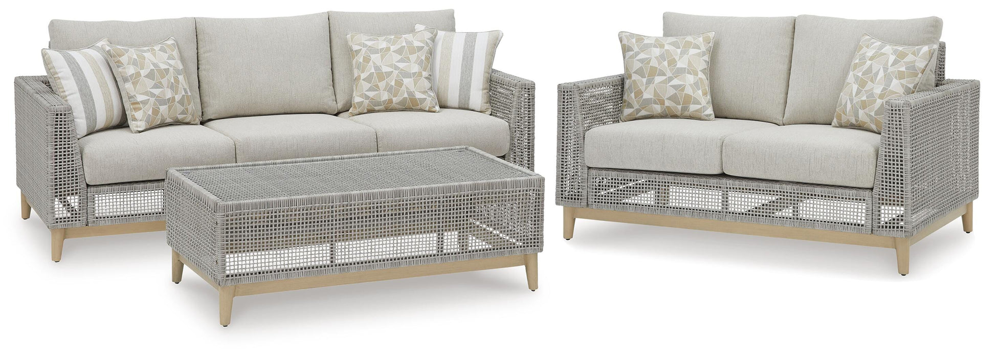 Seton Creek Outdoor Seating Set - Dimensional Outlet Furniture (Oakland, CA)