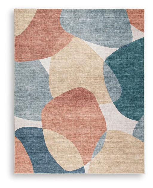Chanleigh Washable 7'6" x 9'6" Area Rug - Dimensional Outlet Furniture (Oakland, CA)