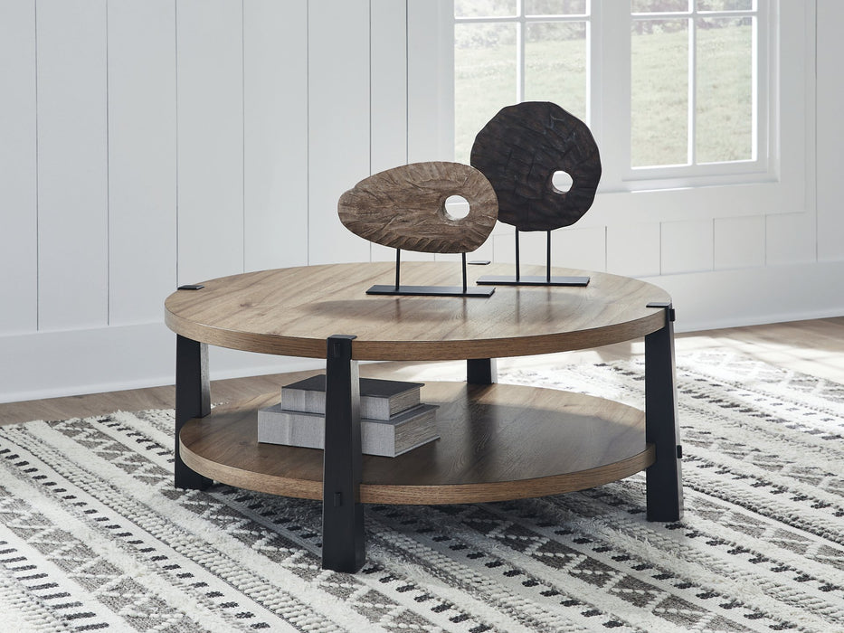 Ridgester Coffee Table - Dimensional Outlet Furniture (Oakland, CA)