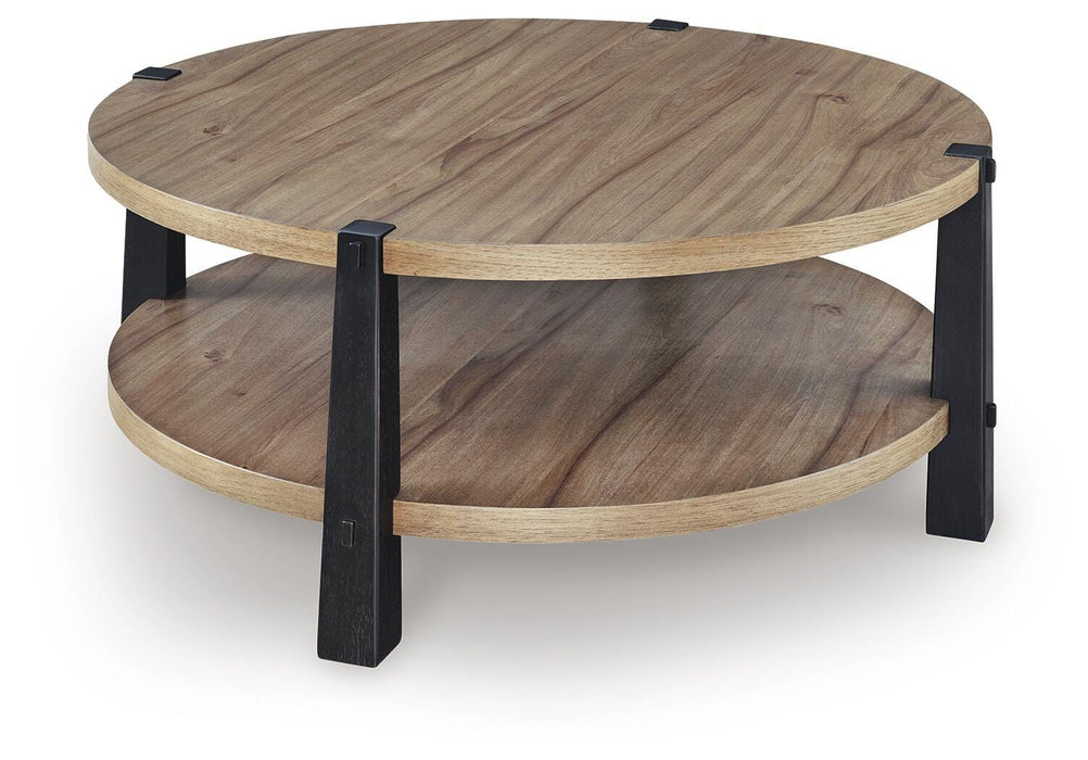 Ridgester Coffee Table - Dimensional Outlet Furniture (Oakland, CA)