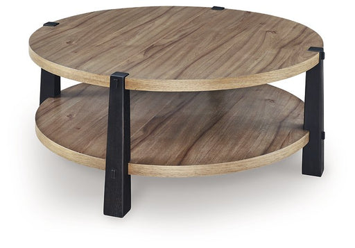 Ridgester Coffee Table - Dimensional Outlet Furniture (Oakland, CA)