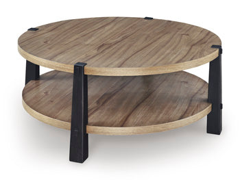 Ridgester Coffee Table - Dimensional Outlet Furniture (Oakland, CA)