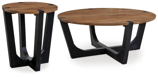 Hanneforth Occasional Table Set - Dimensional Outlet Furniture (Oakland, CA)