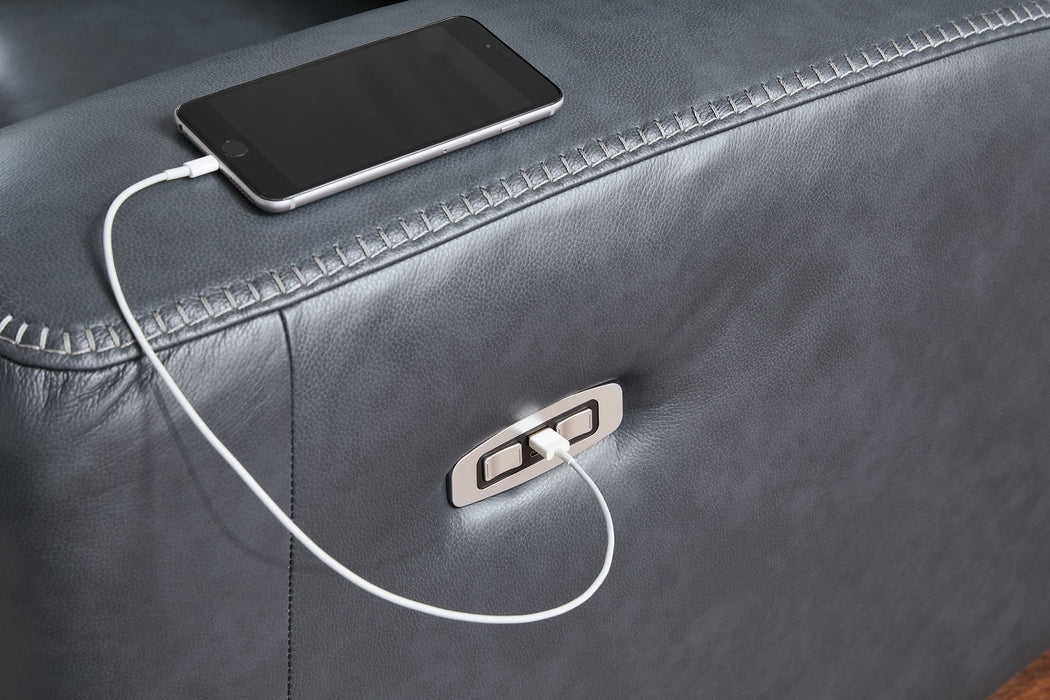 Next Move Power Reclining Sofa - Dimensional Outlet Furniture (Oakland, CA)