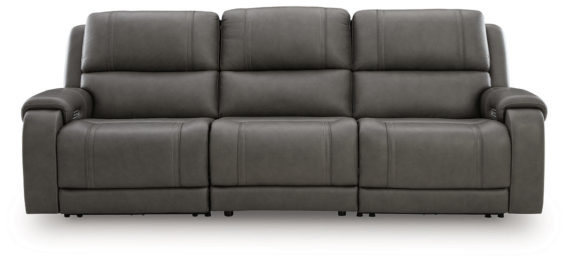 5Z - Pittson Power Sectional Reclining Sofa - Dimensional Outlet Furniture (Oakland, CA)