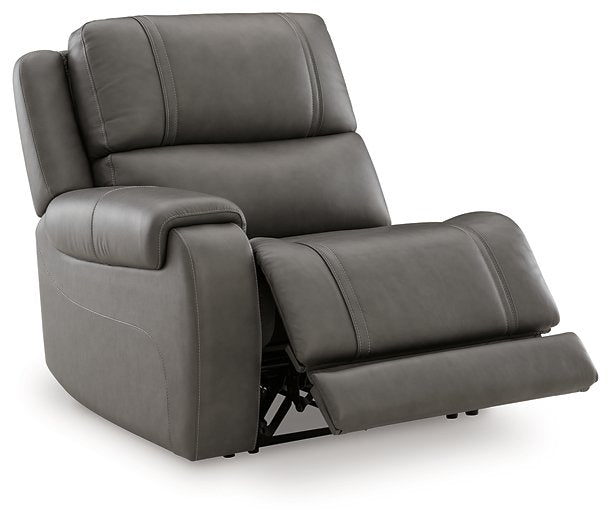 5Z - Pittson Power Sectional Reclining Sofa - Dimensional Outlet Furniture (Oakland, CA)