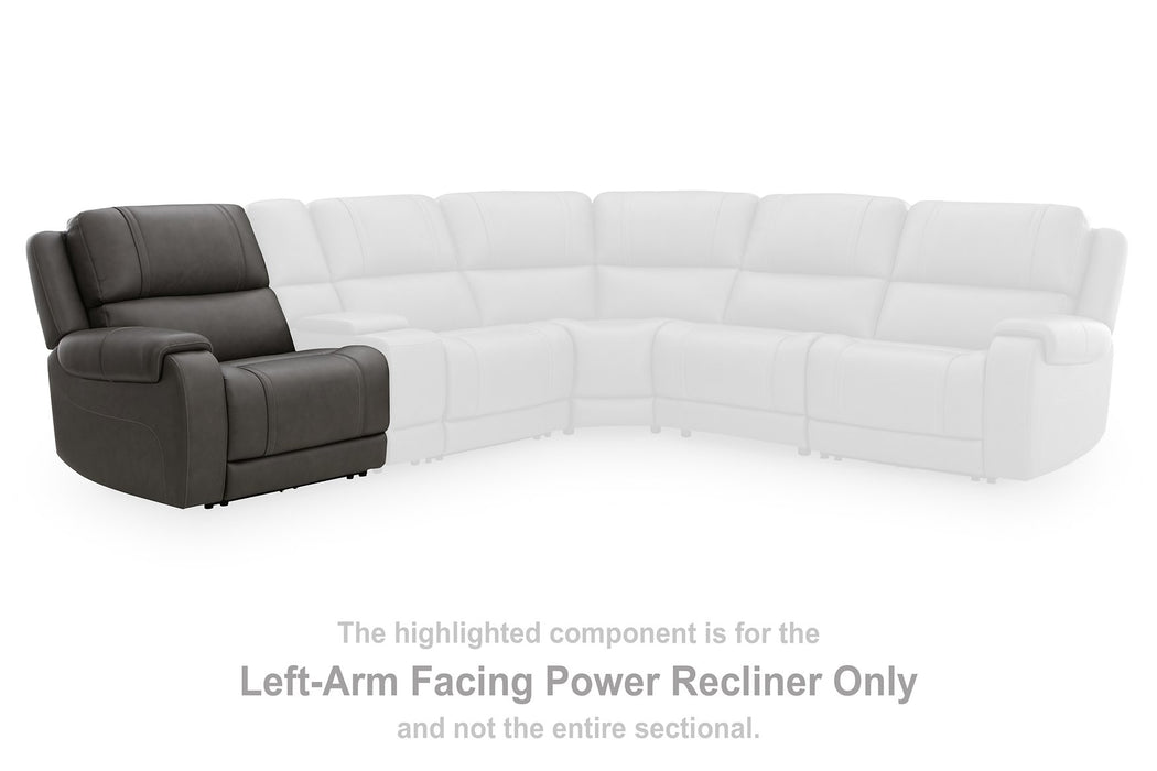 5Z - Pittson Power Reclining Sectional - Dimensional Outlet Furniture (Oakland, CA)