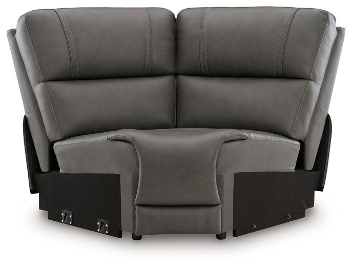 5Z - Pittson Power Reclining Sectional - Dimensional Outlet Furniture (Oakland, CA)
