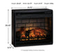 Entertainment Accessories Electric Infrared Fireplace Insert - Dimensional Outlet Furniture (Oakland, CA)