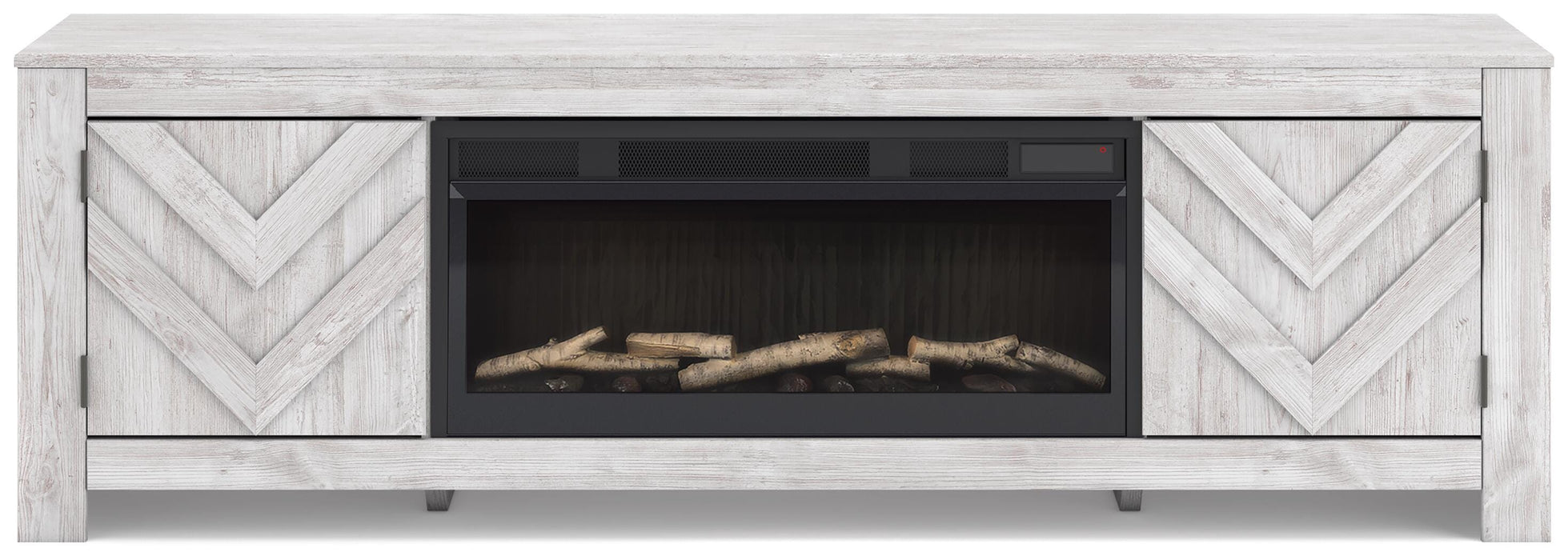 Cayboni 71" TV Stand with Electric Fireplace - Dimensional Outlet Furniture (Oakland, CA)