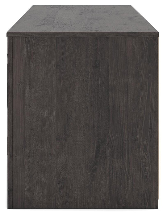 Cayboni 71" TV Stand with Electric Fireplace - Dimensional Outlet Furniture (Oakland, CA)