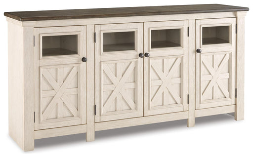 Bolanburg 74" TV Stand - Dimensional Outlet Furniture (Oakland, CA)