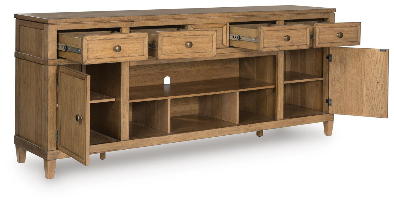 Sharlance 81" TV Stand - Dimensional Outlet Furniture (Oakland, CA)