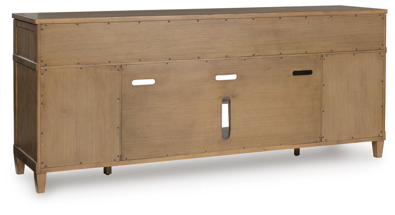 Sharlance 81" TV Stand - Dimensional Outlet Furniture (Oakland, CA)