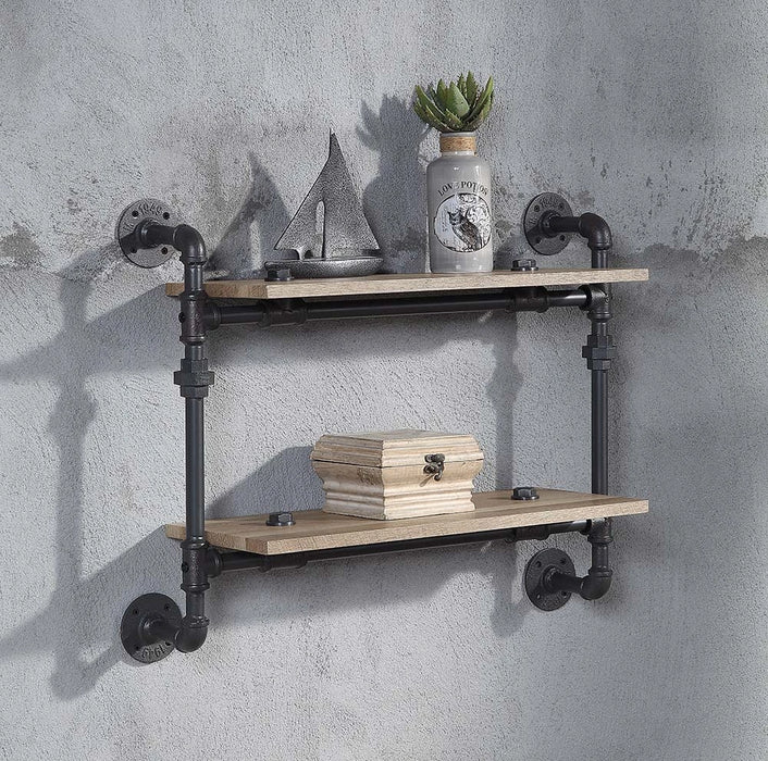 Wall Rack w/2 Shelves