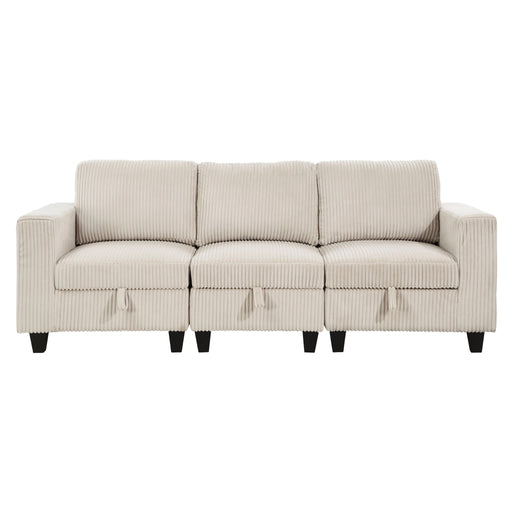 Walterboro-(3)Sofa with Storage, Storage Pouches and Charging Ports image