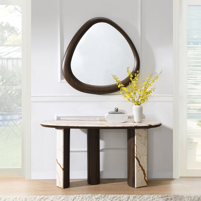 Console Table W/Marble Top