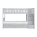 Orion-(5) Twin/Twin Step Bunk Bed with Storage Boxes image
